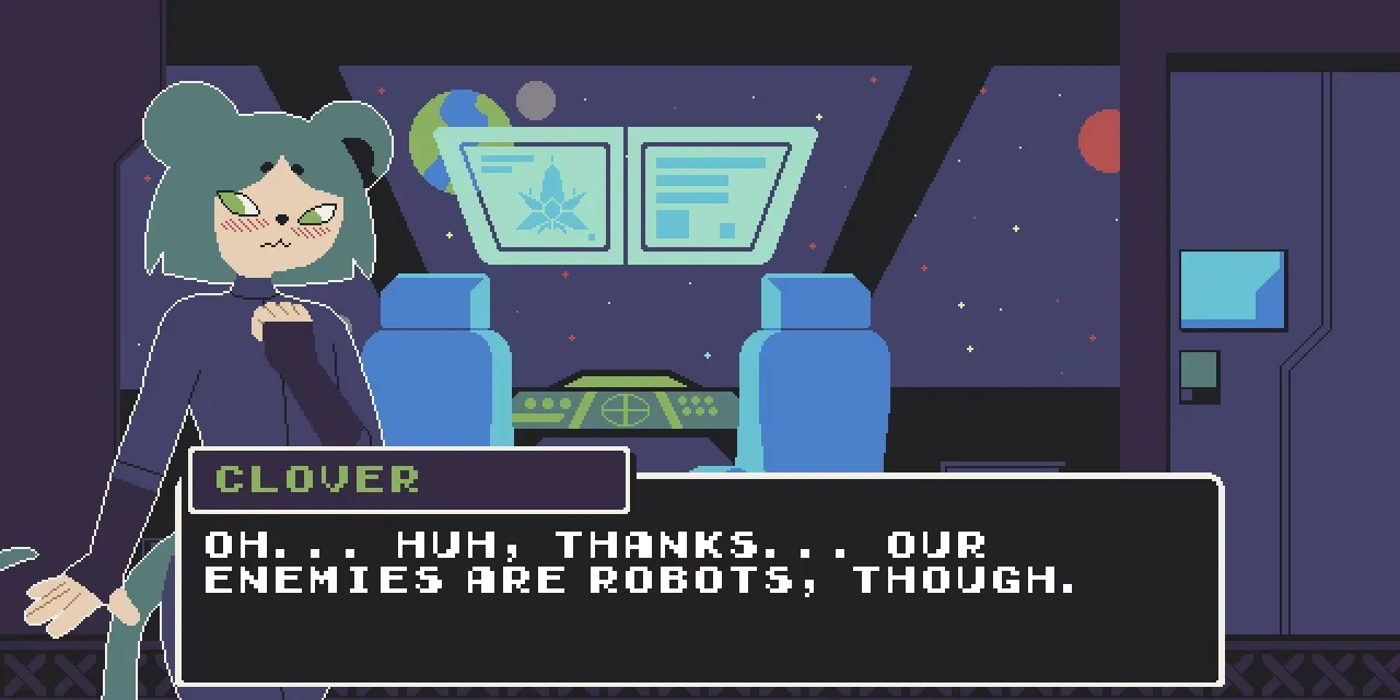 Clover's Space Beat screenshot 1