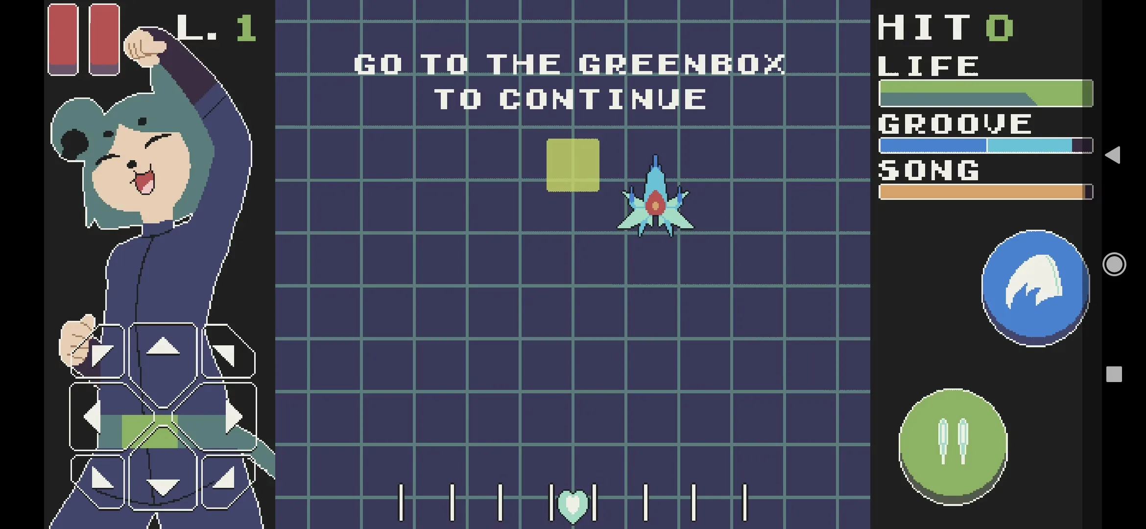 Clover's Space Beat screenshot 5